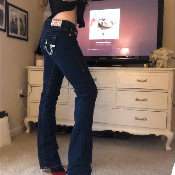 True Religion Denim - True Religion Unique Zebra Print Boot Leg Jeans